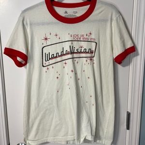 Marvel WandaVision ringer T-shirt size large